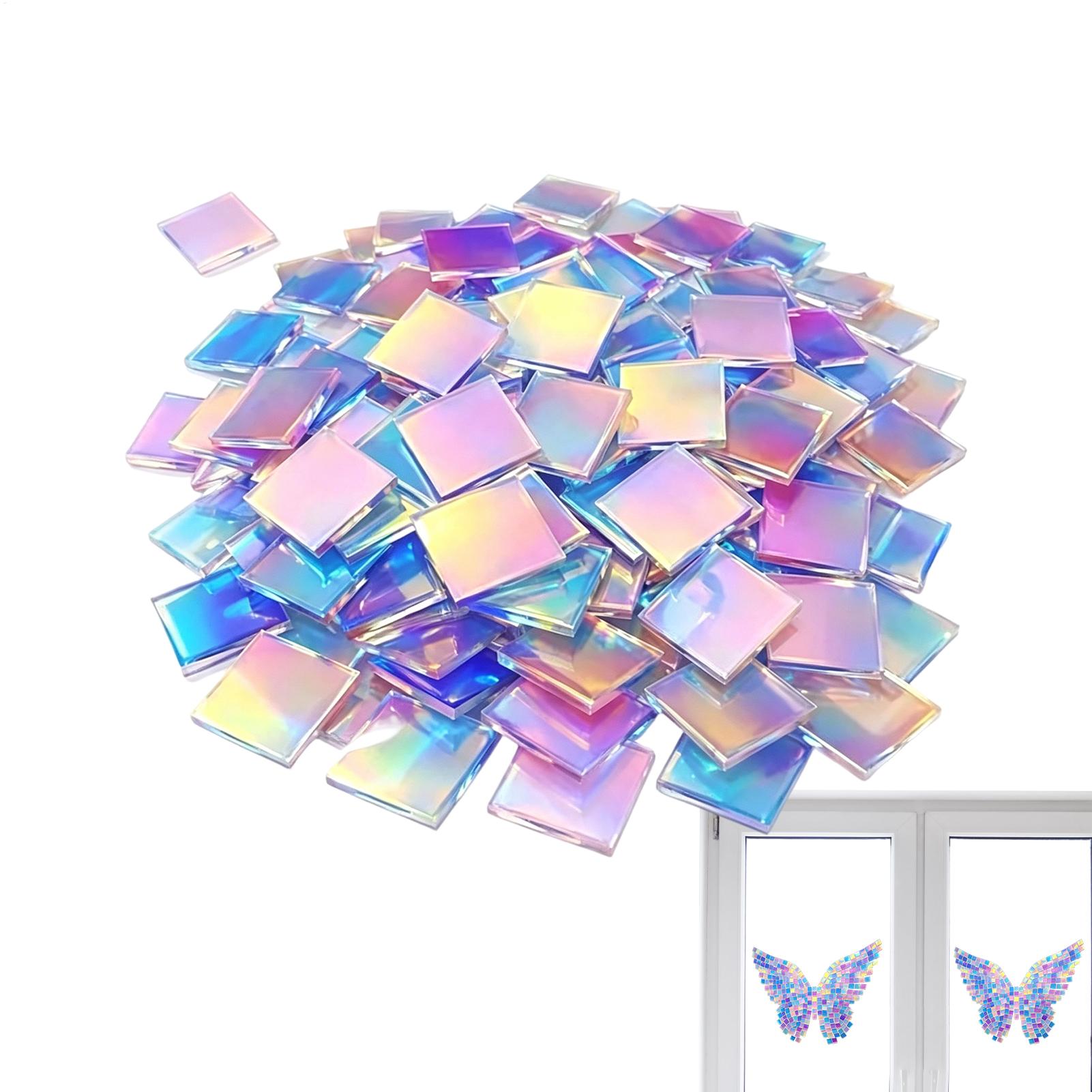 Holographic Acrylic Squares 10 - Resin Art Acrylic recension och pris