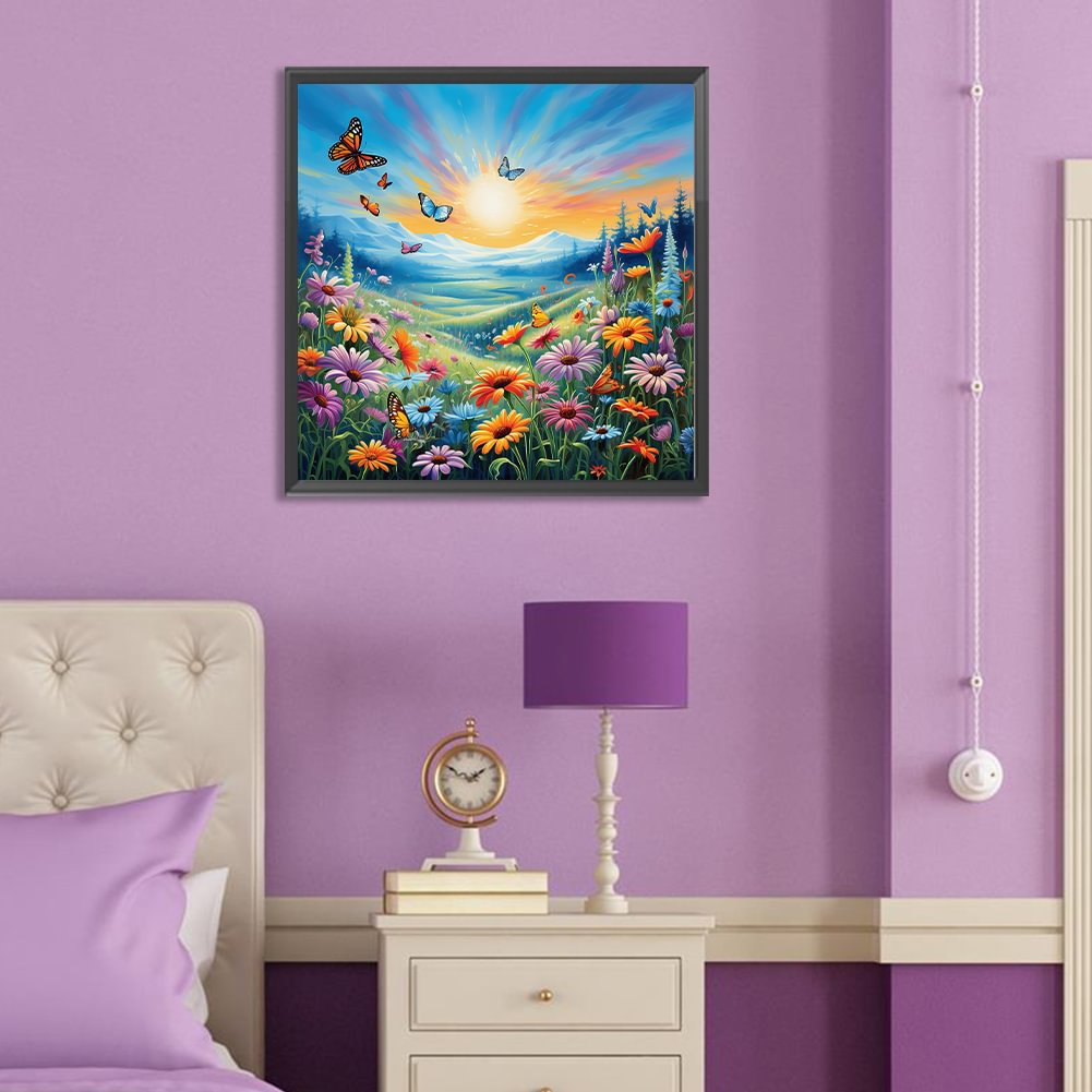 Diamond Painting Family Cute D - Resin Art With Flowers recension och pris